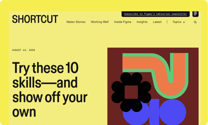Shortcut article: Try these 10 skills—and show off your own