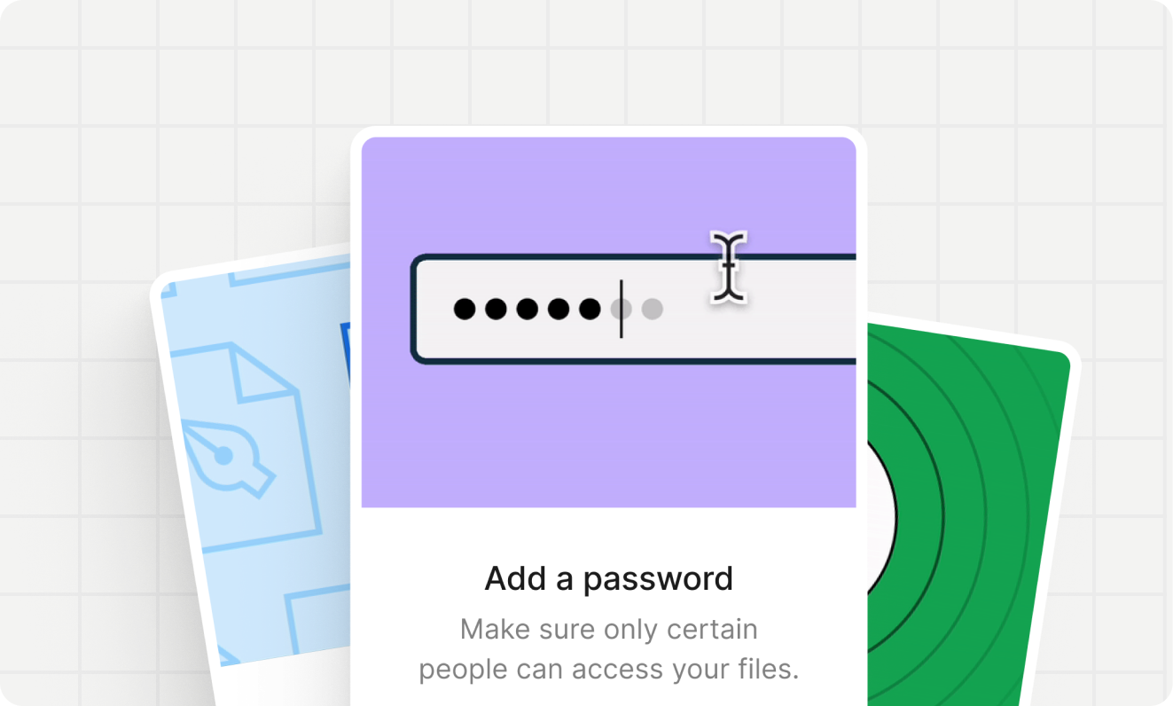 Add a password prompt from the Professional plan trial